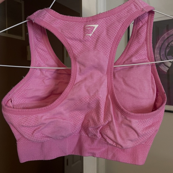 Gymshark Pink Vital Seamless Sports Bra - Picture 2 of 2